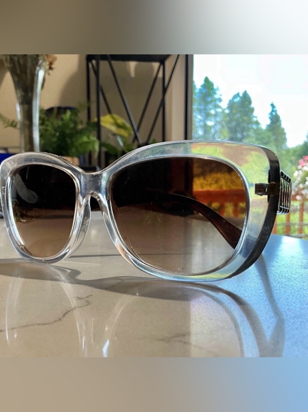 RARE & HTF COACH Crystal~Dark Tortoise Sunglasses